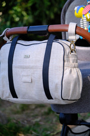 תיק החתלה Ita אפור קנבס