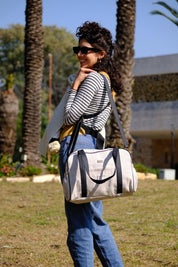 תיק החתלה Ita אפור קנבס