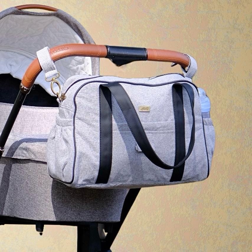 תיק החתלה Ita אפור קנבס