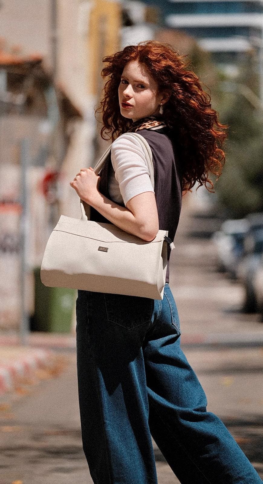 תיק כתף Lou'iz בלן