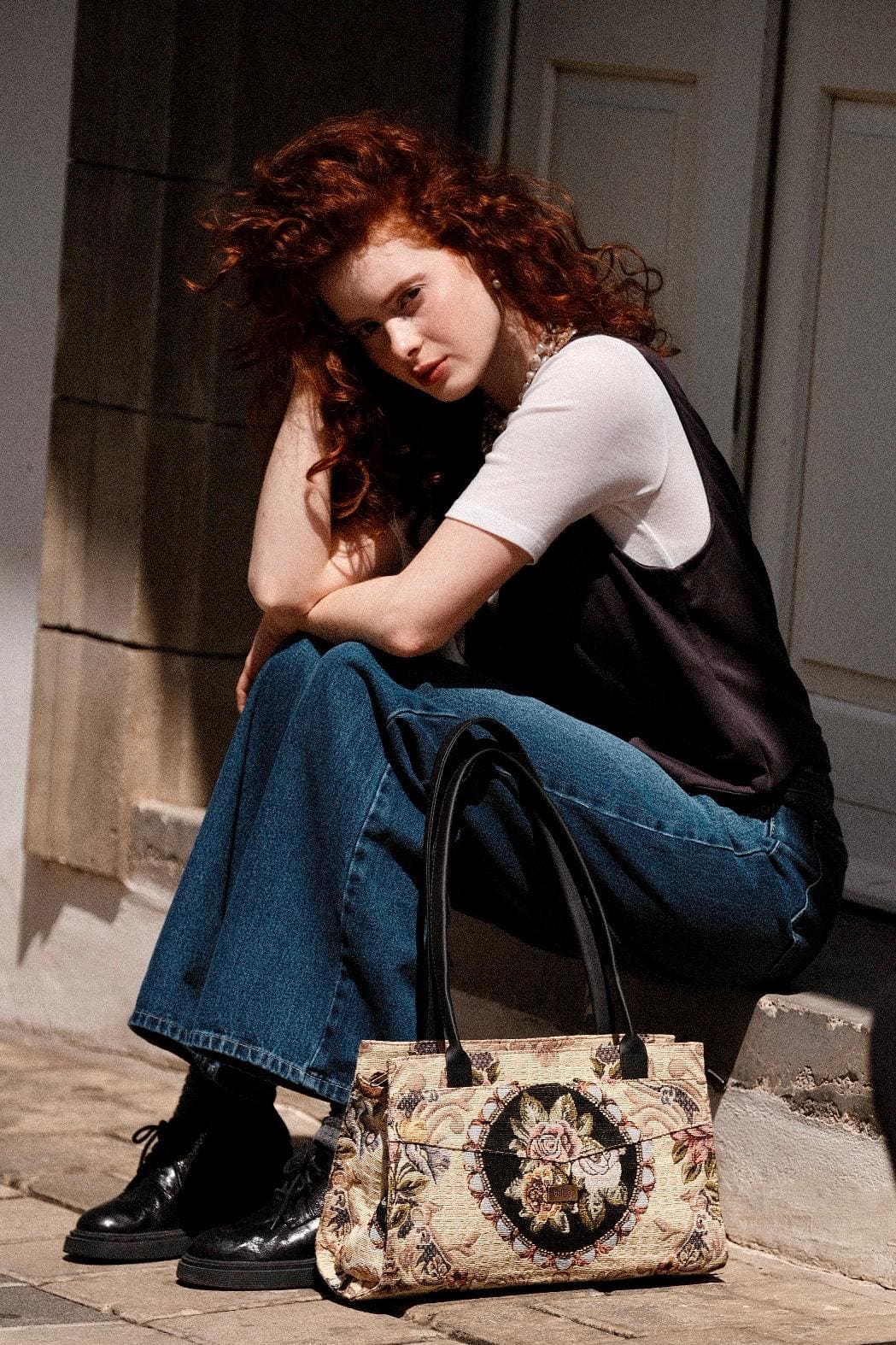 תיק כתף Lou'iz וינטאג'