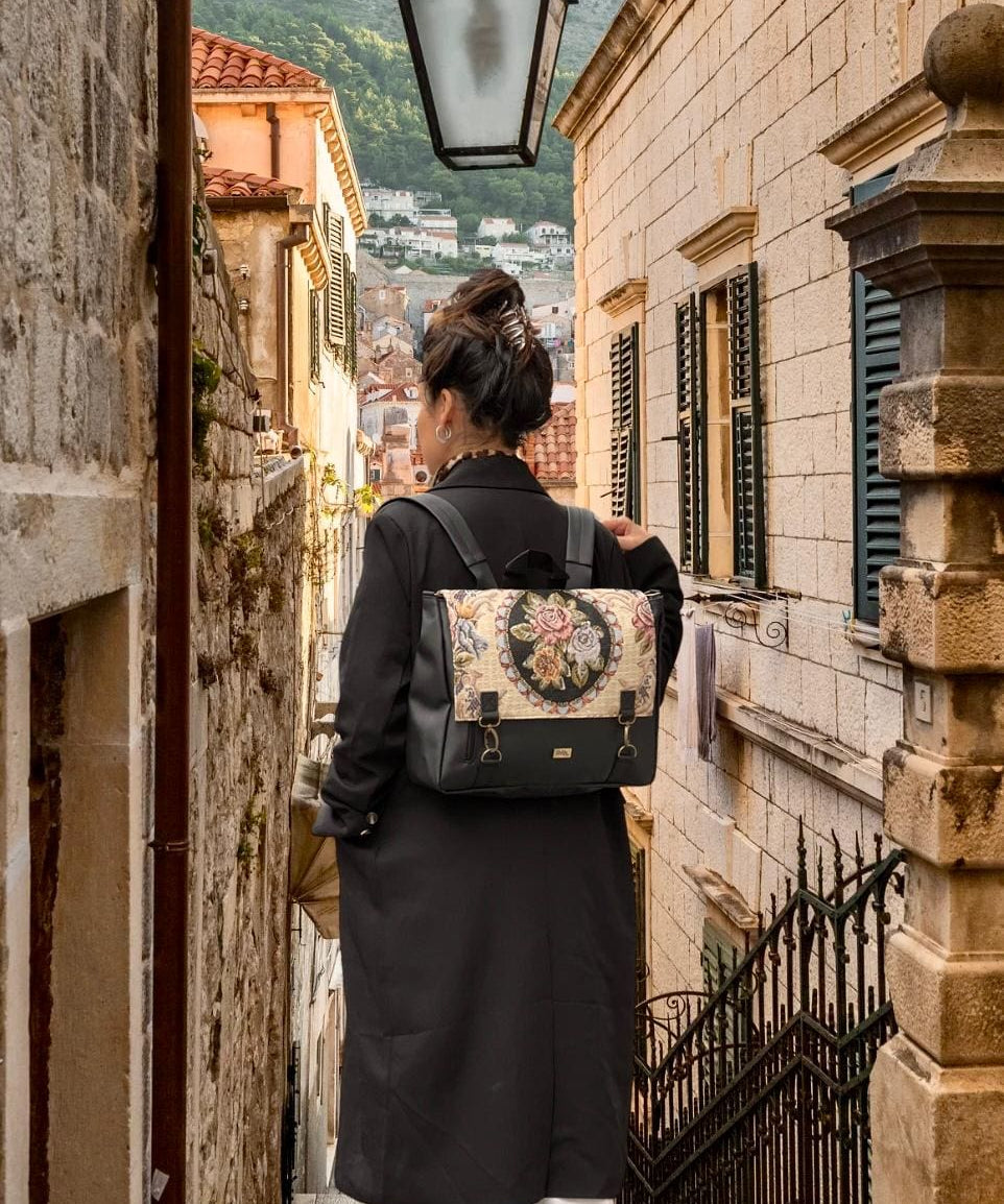 צד Jaffa גדול פרחוני גובלן