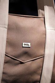 תיק צד גדול ללימודים NOKO חום בהיר קנבס