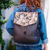 תיק גב סטודנטס גדול Flowery