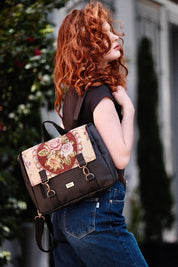 תיק גב/צד Jaffa קטן נוסטלגי