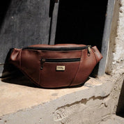 פאוץ' רוני גדול חום אדמה