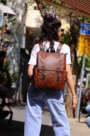 תיק גב Unicorn חום אדמה