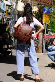 תיק גב Unicorn חום אדמה