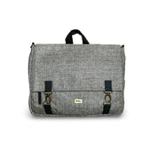 Gray Tweed Large Jaffa Convertible Bag