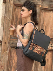 Black and White Unicorn Backpack