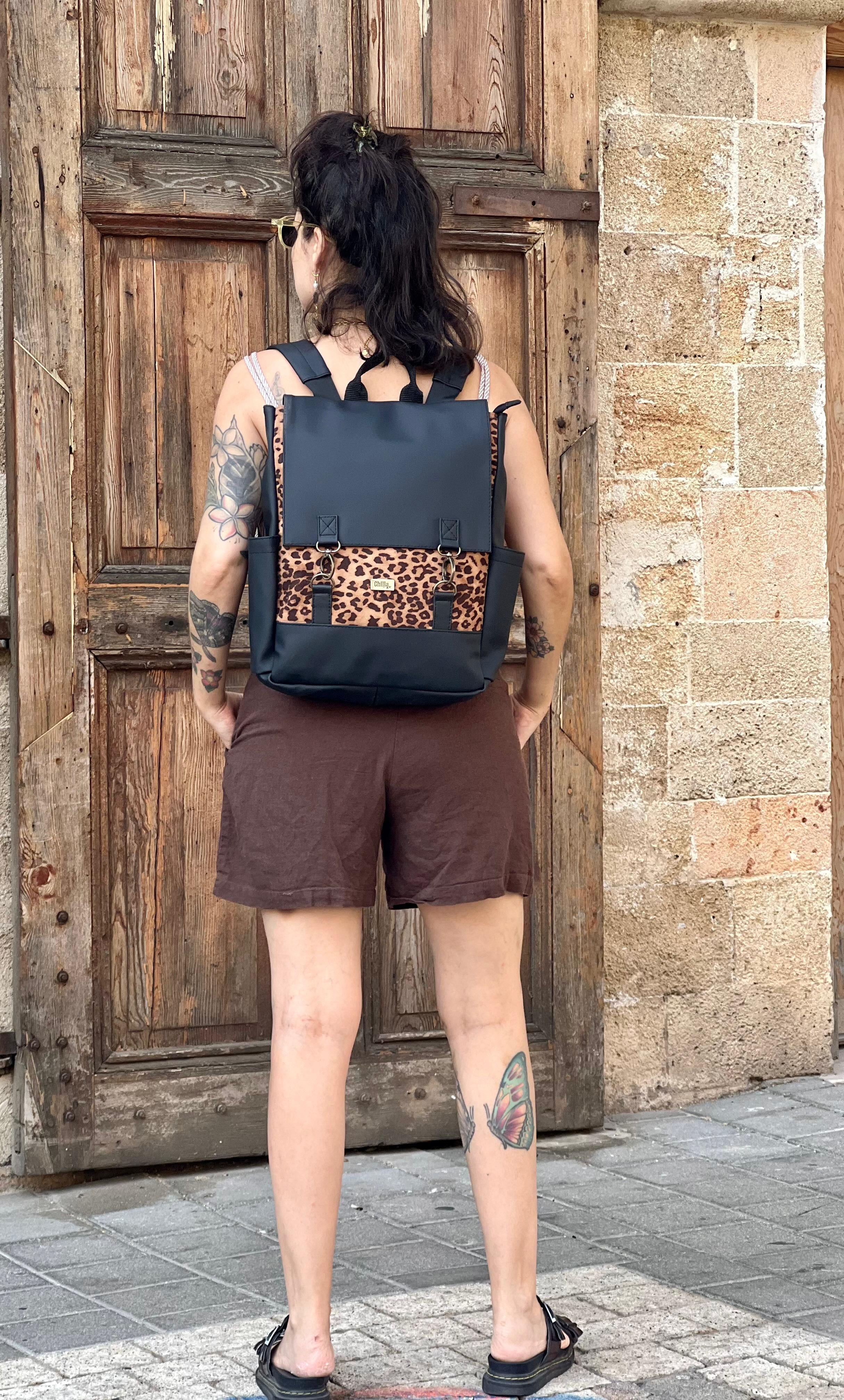 Black and White Unicorn Backpack