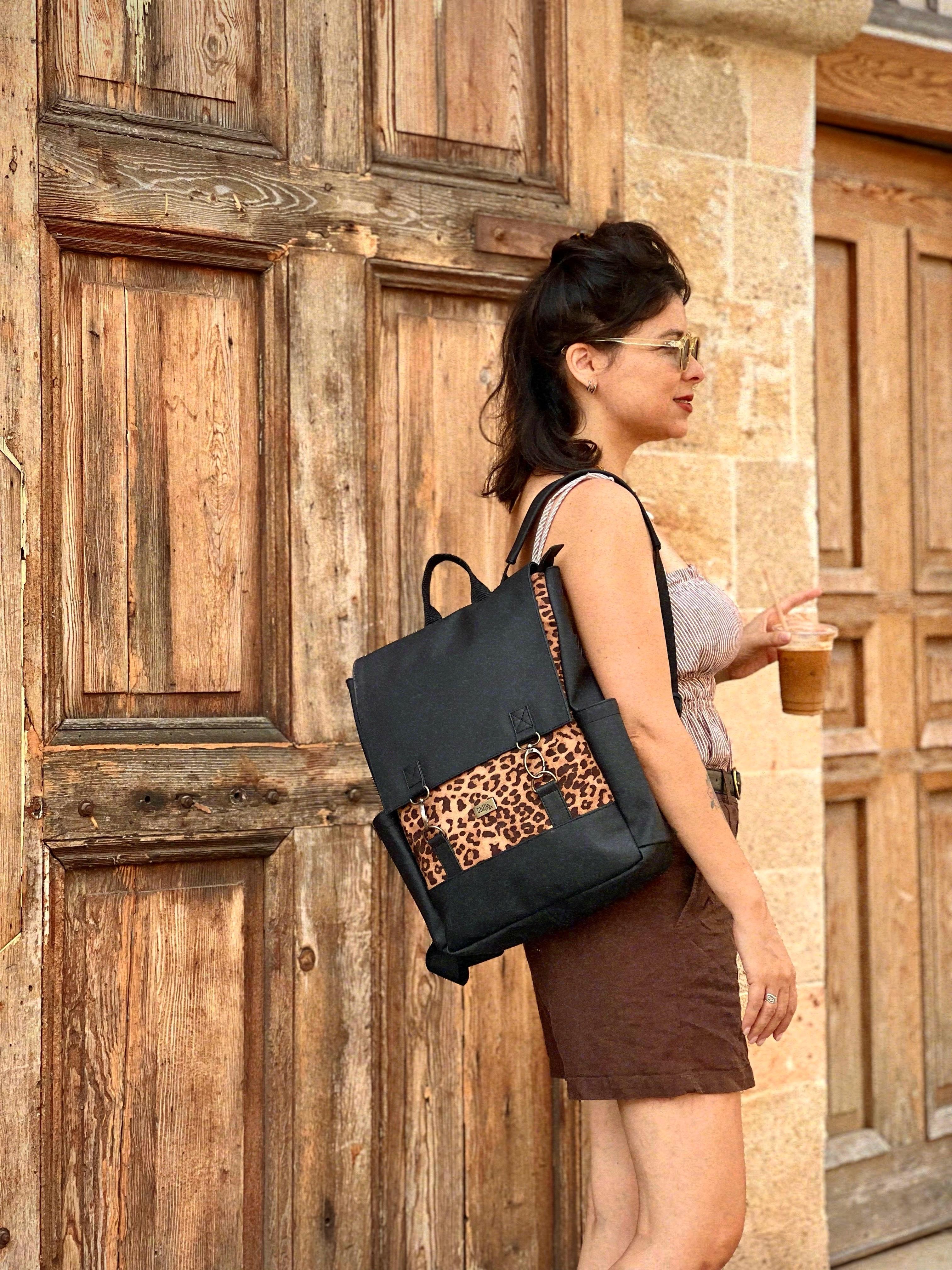 Black and White Unicorn Backpack