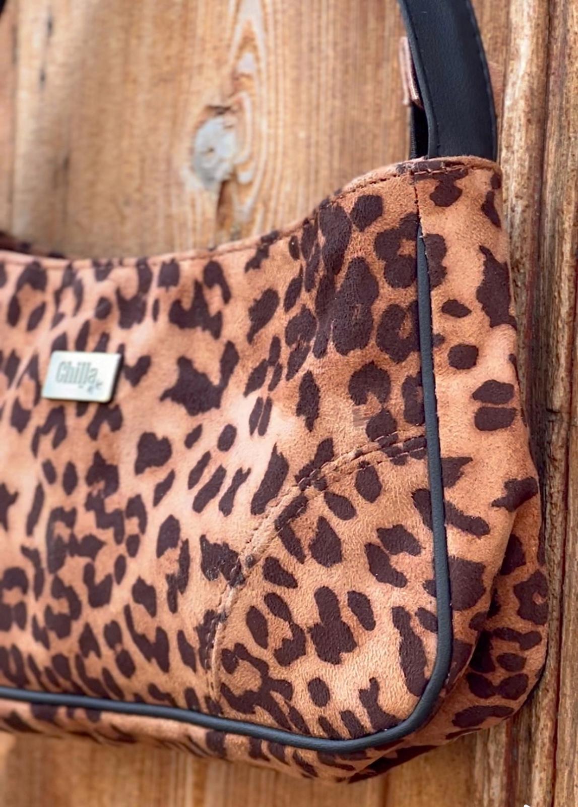 Leopard Print Talo'r Shoulder Bag