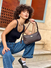Brown Talo'r Shoulder Bag
