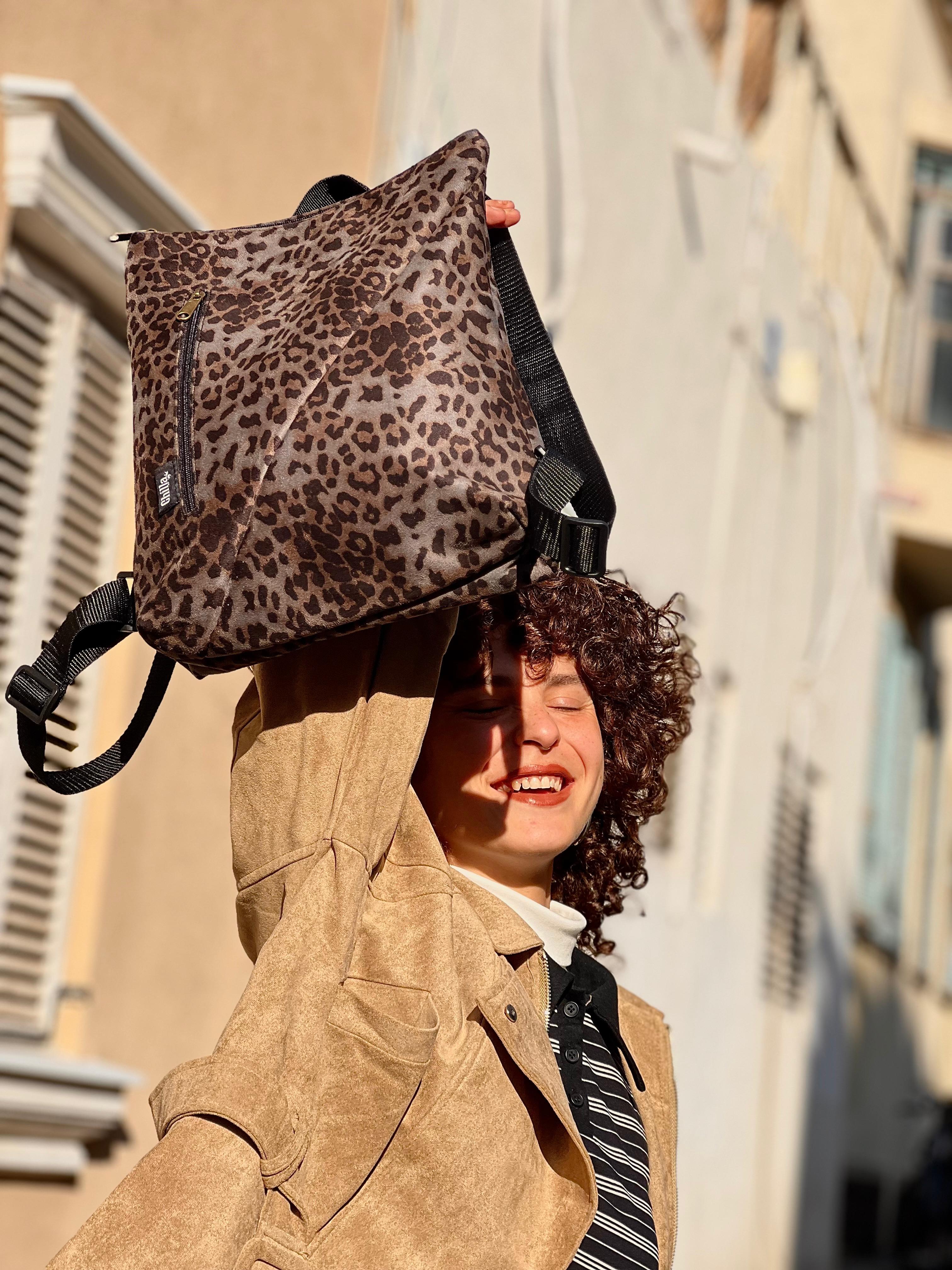 Leopard Print Reut Bag