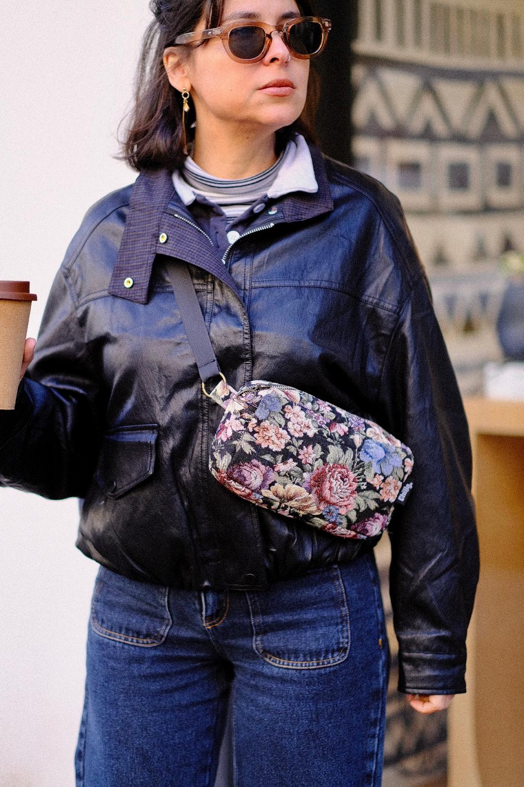 '' Floral Lawrence Fanny Pack