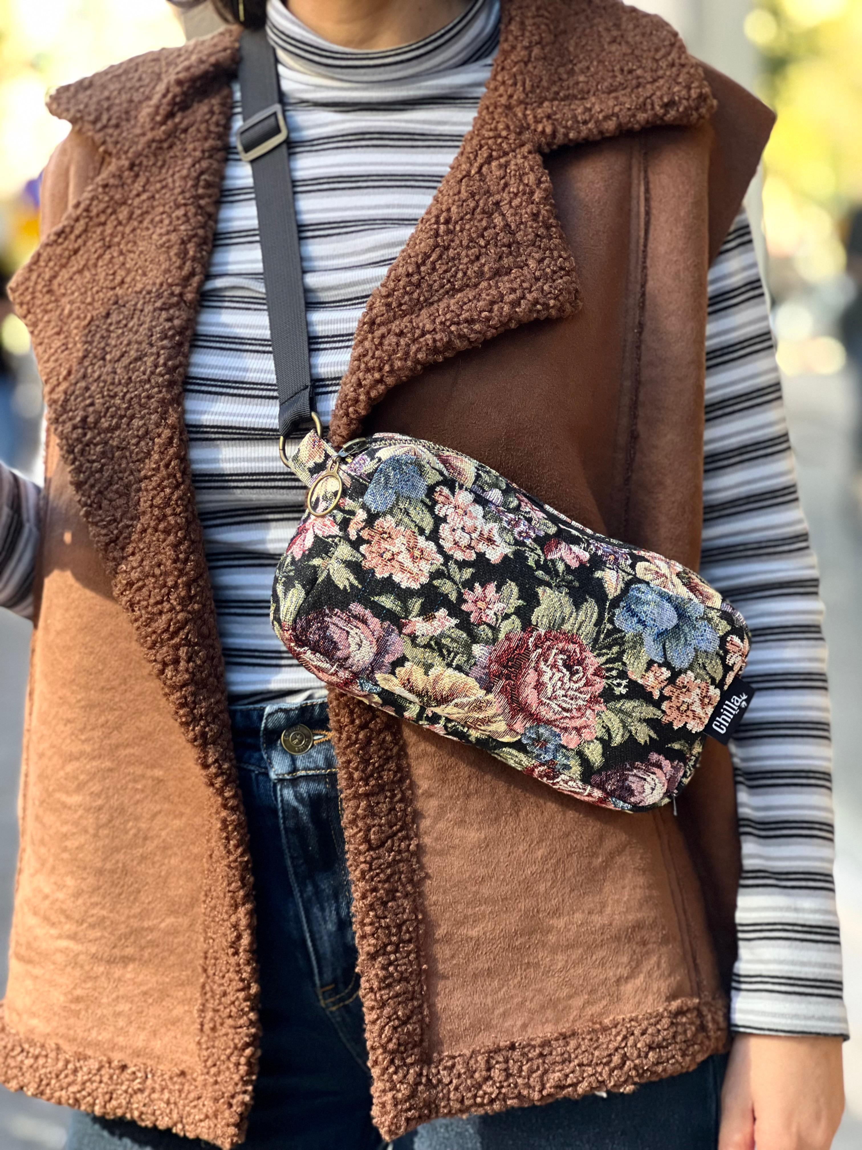 '' Floral Lawrence Fanny Pack