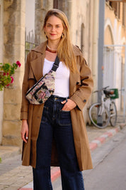 Vintage Cream Gobelin Large Roni Fanny Pack