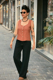 Forever Viscose Button-down Shirt
