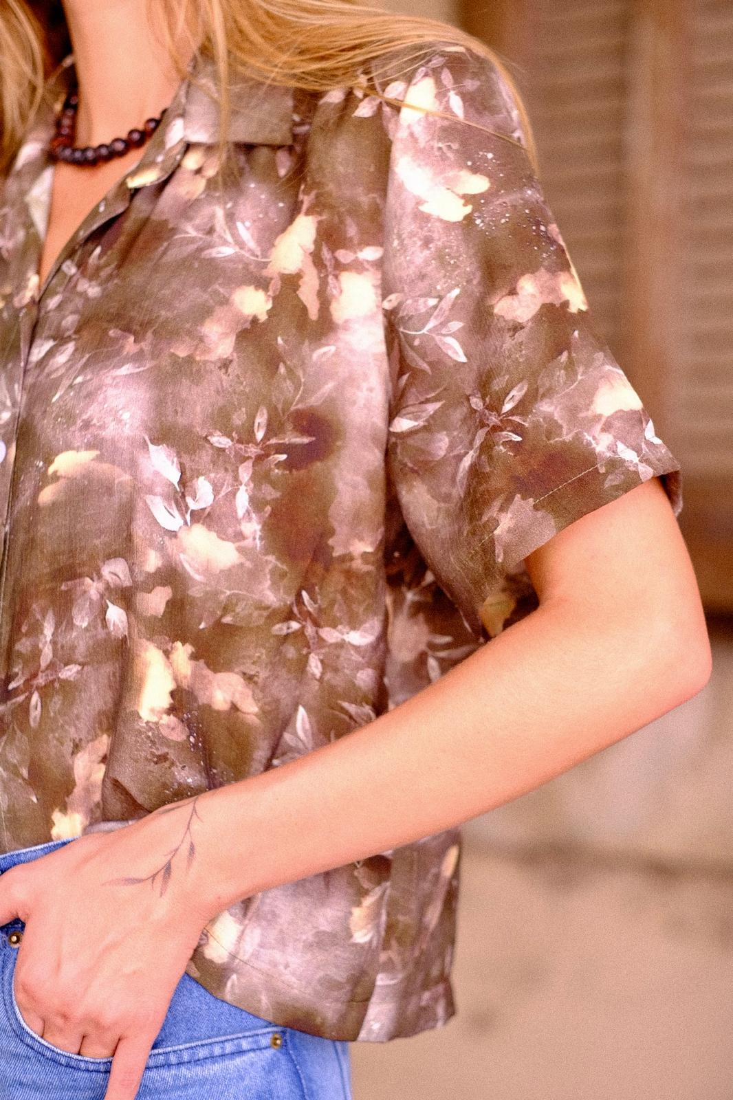 Wild Olive Dror Button-Up Shirt