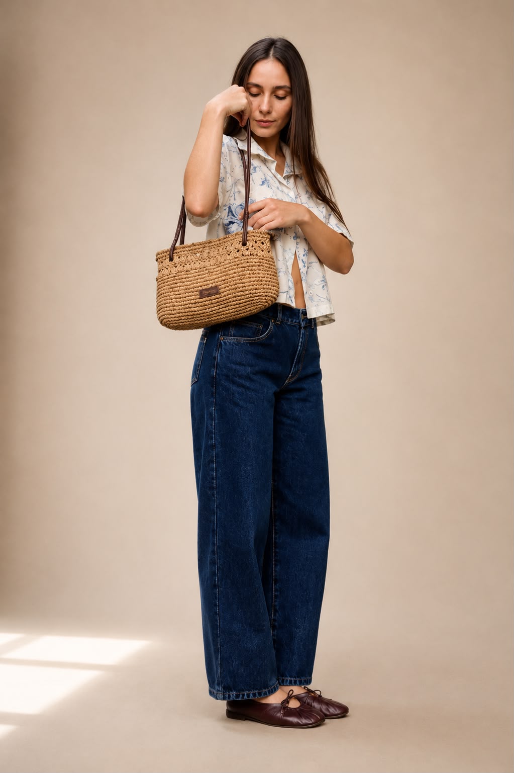 Chilla Denim Easy Barrel Jeans – Blue