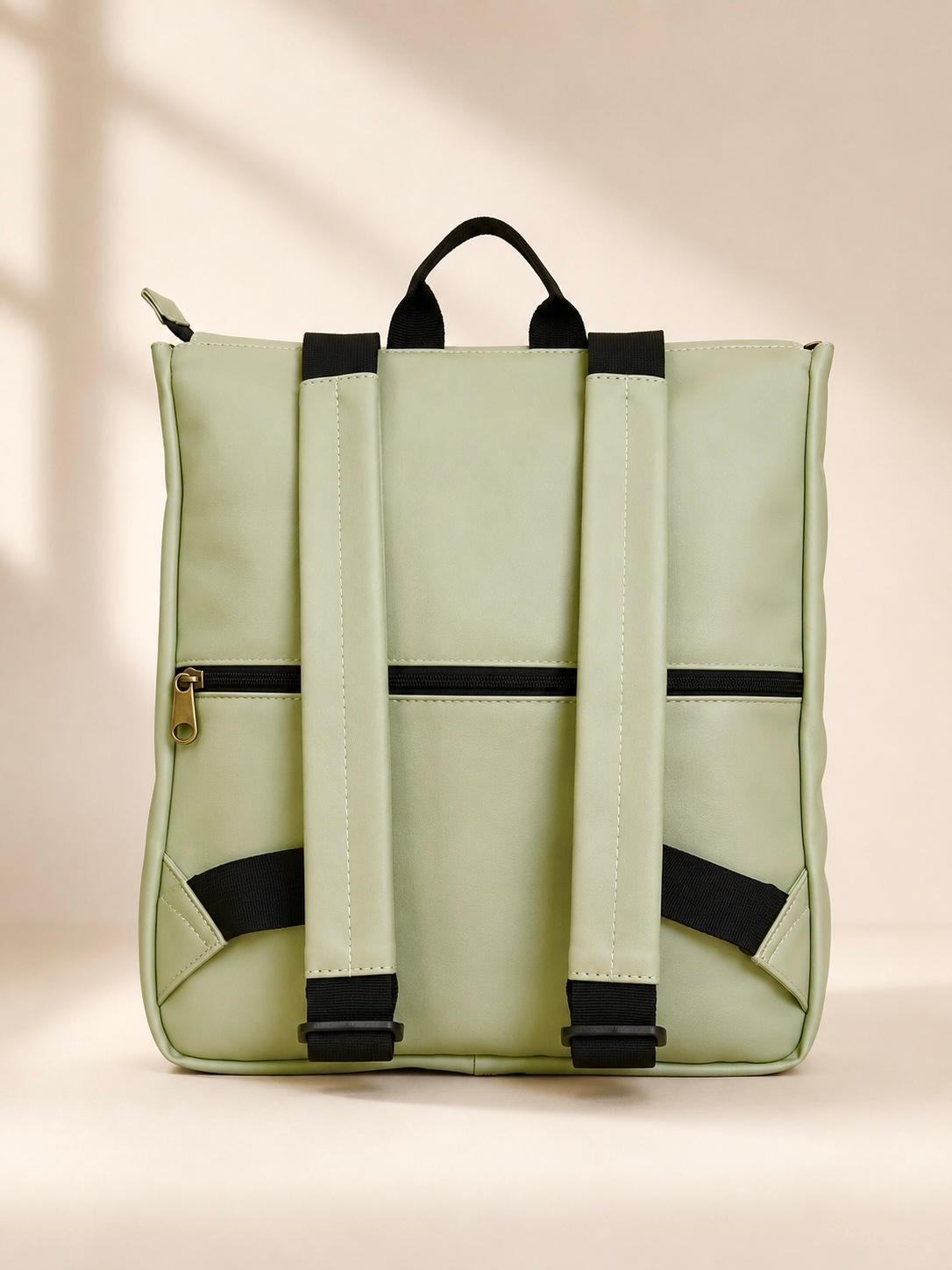 Pastel Green Large Students Backpack