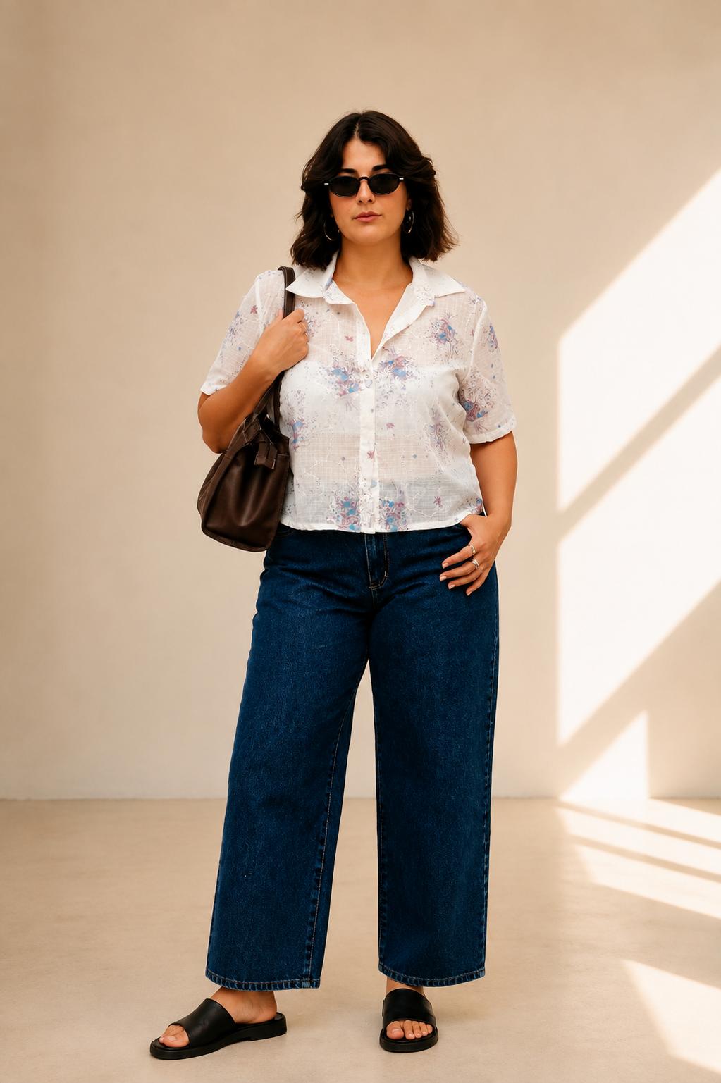 Amélie 'Dror' Button-Up Shirt