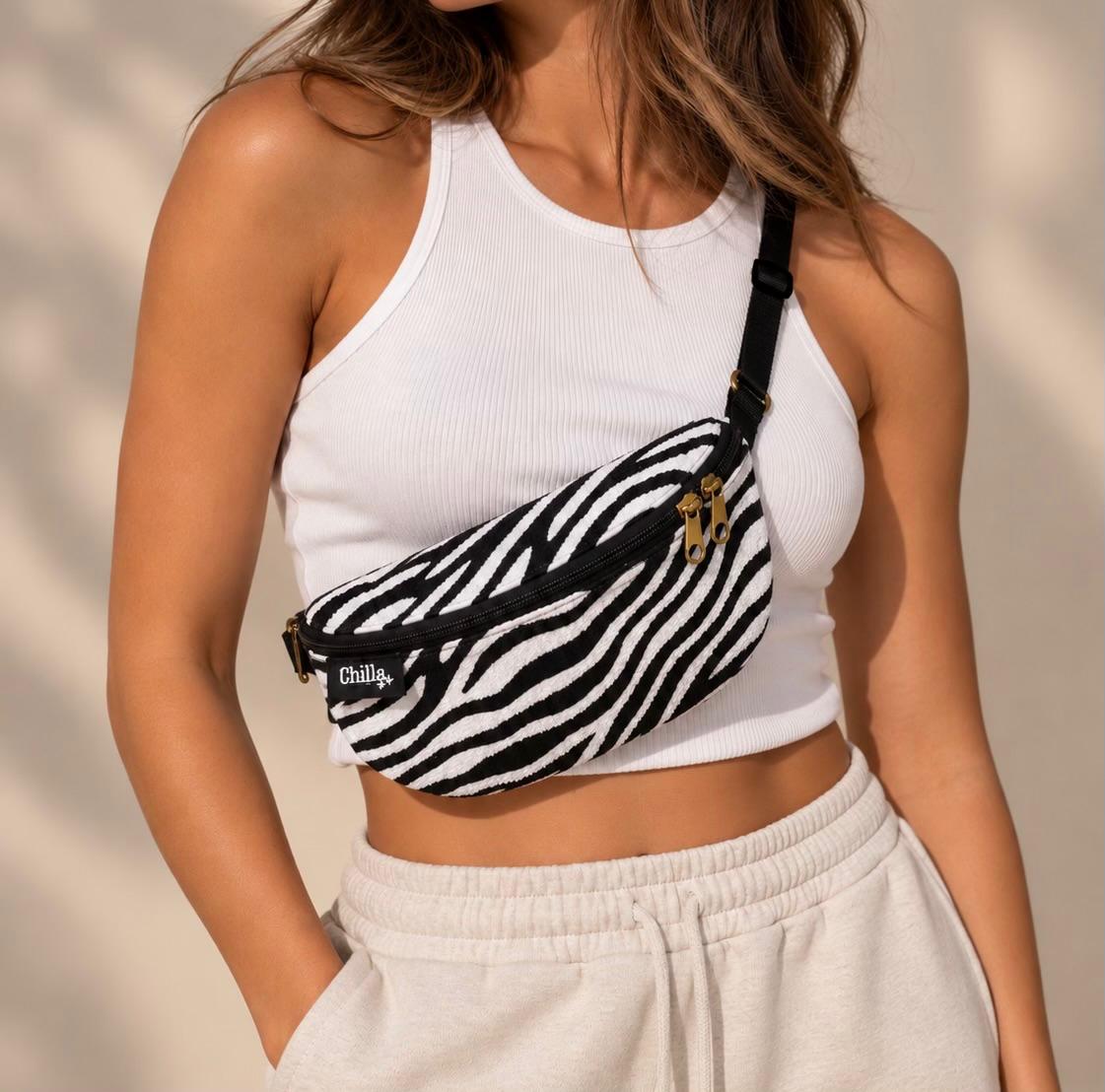 Zebra Helga Fanny Pack