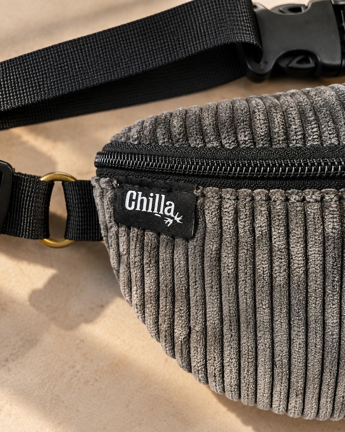 Dark Gray Corduroy Helga Fanny Pack