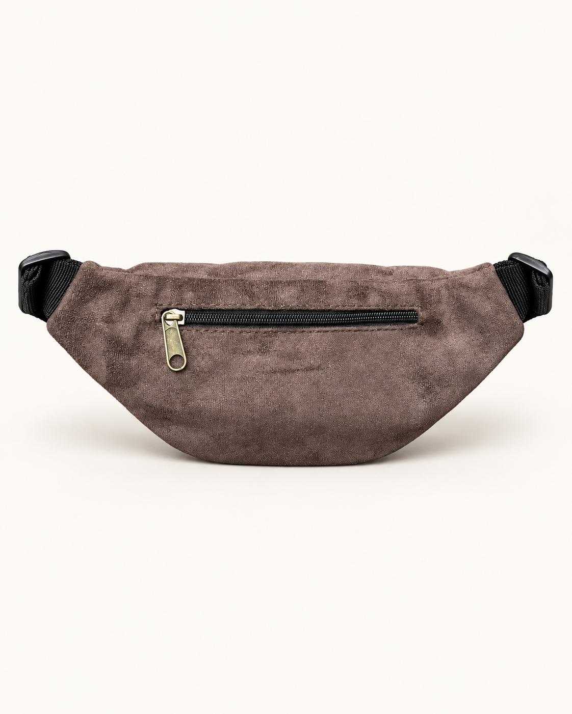 Brown Suede-Like Roni Fanny Pack