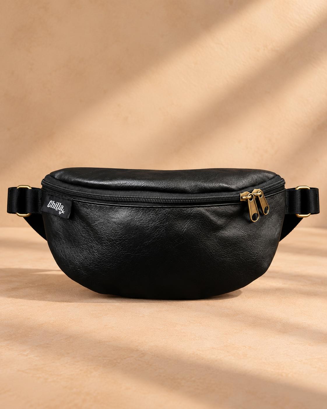 Retro Black Helga Fanny Pack