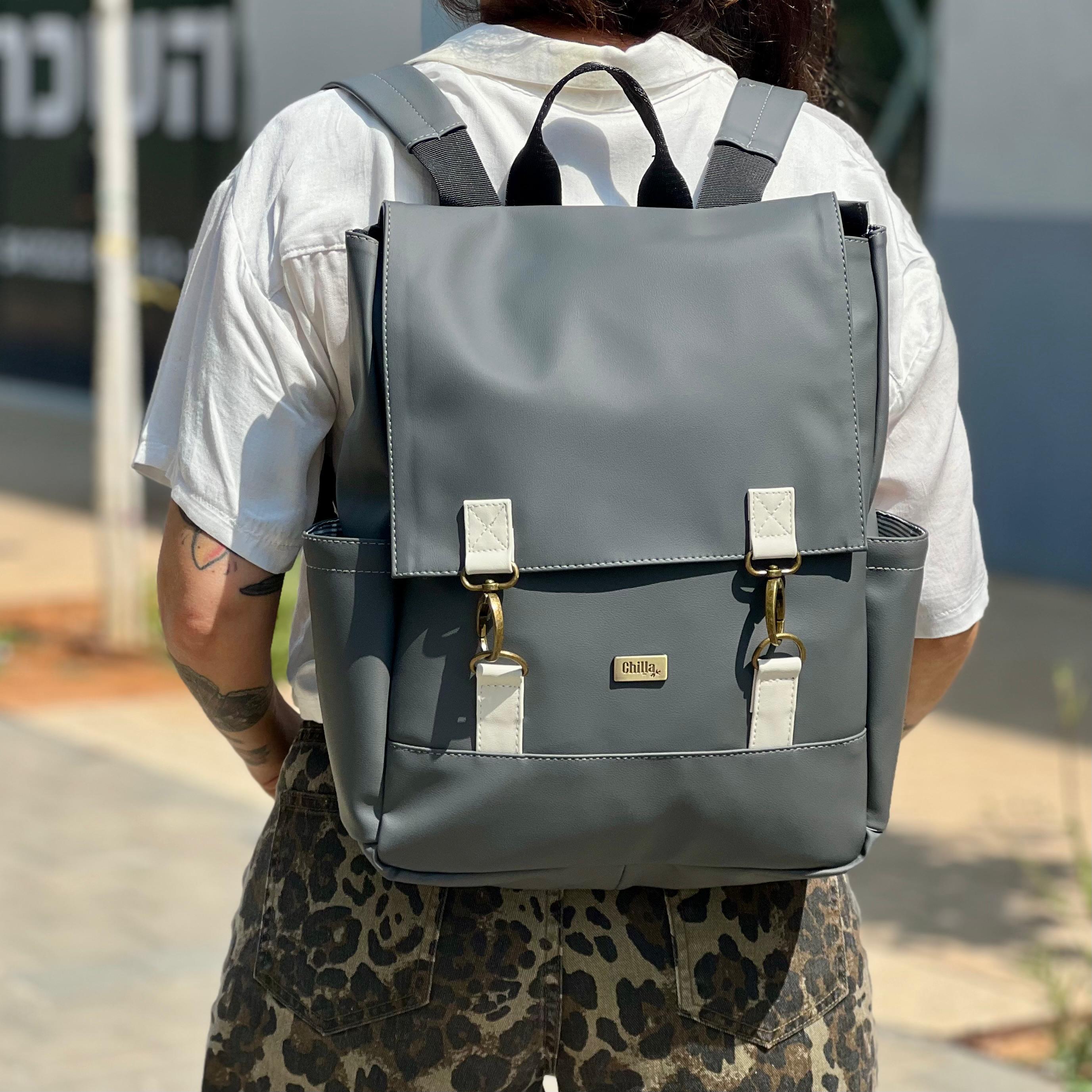 תיק גב Unicorn אפור כהה