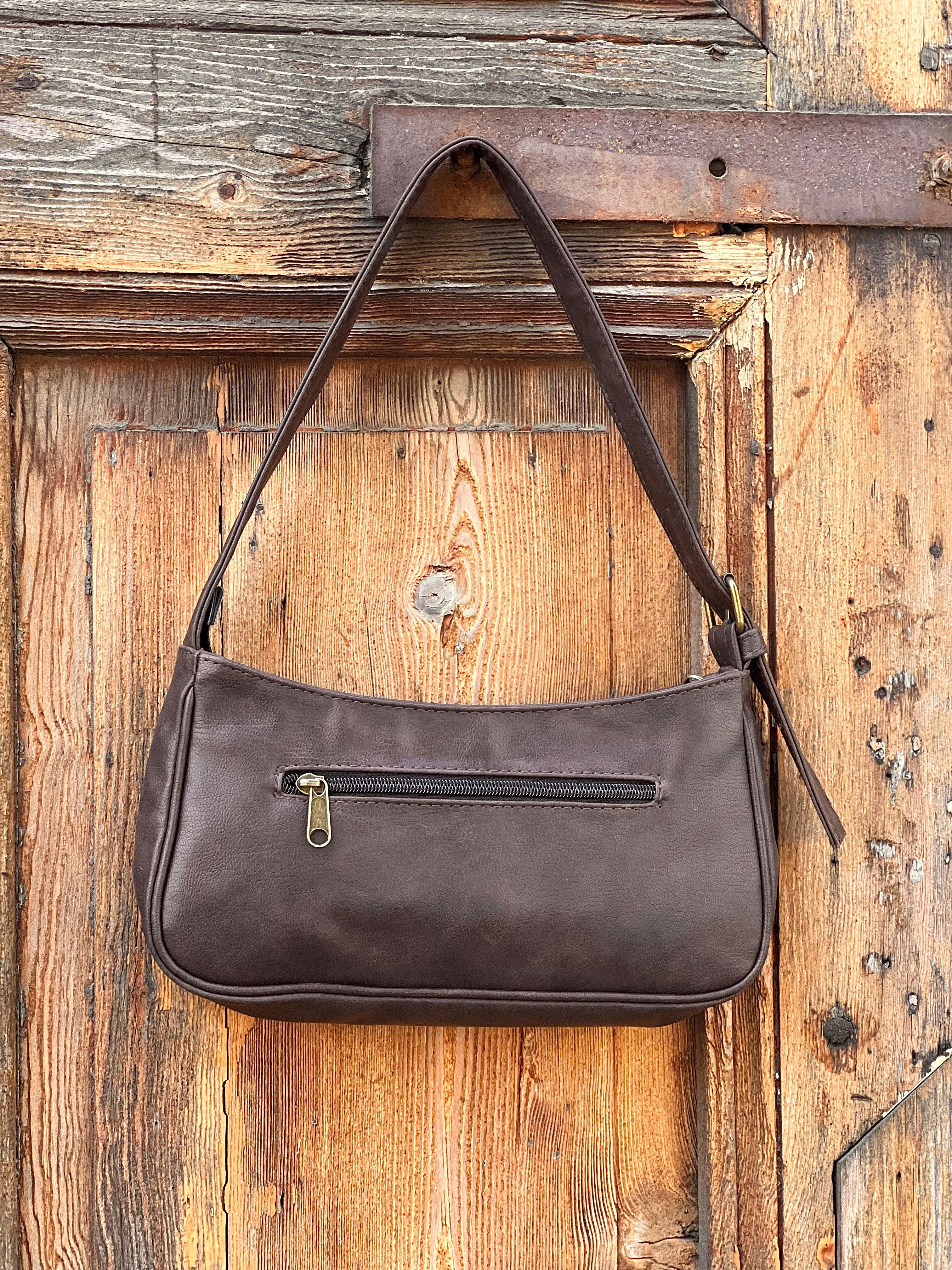 Talo'r Crossbody Bag – Brown Vegan Leather