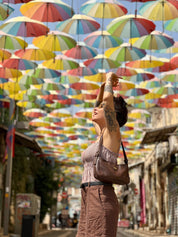 Brown Talo'r Shoulder Bag