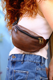 Retro Brown Roni Fanny Pack