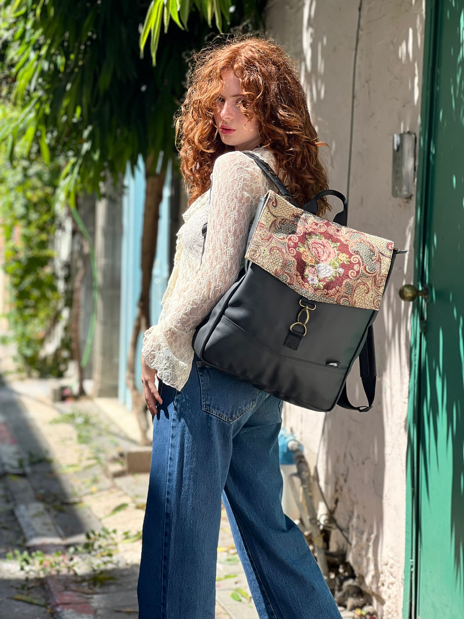 Large Moroccan Students Backpack