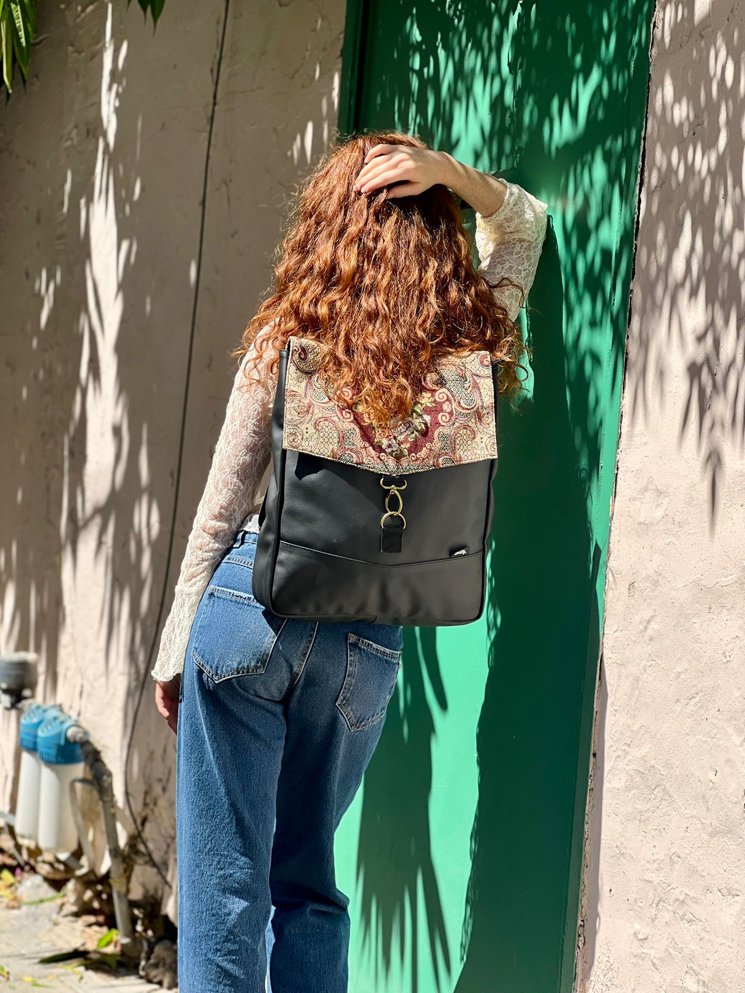 Large Moroccan Students Backpack