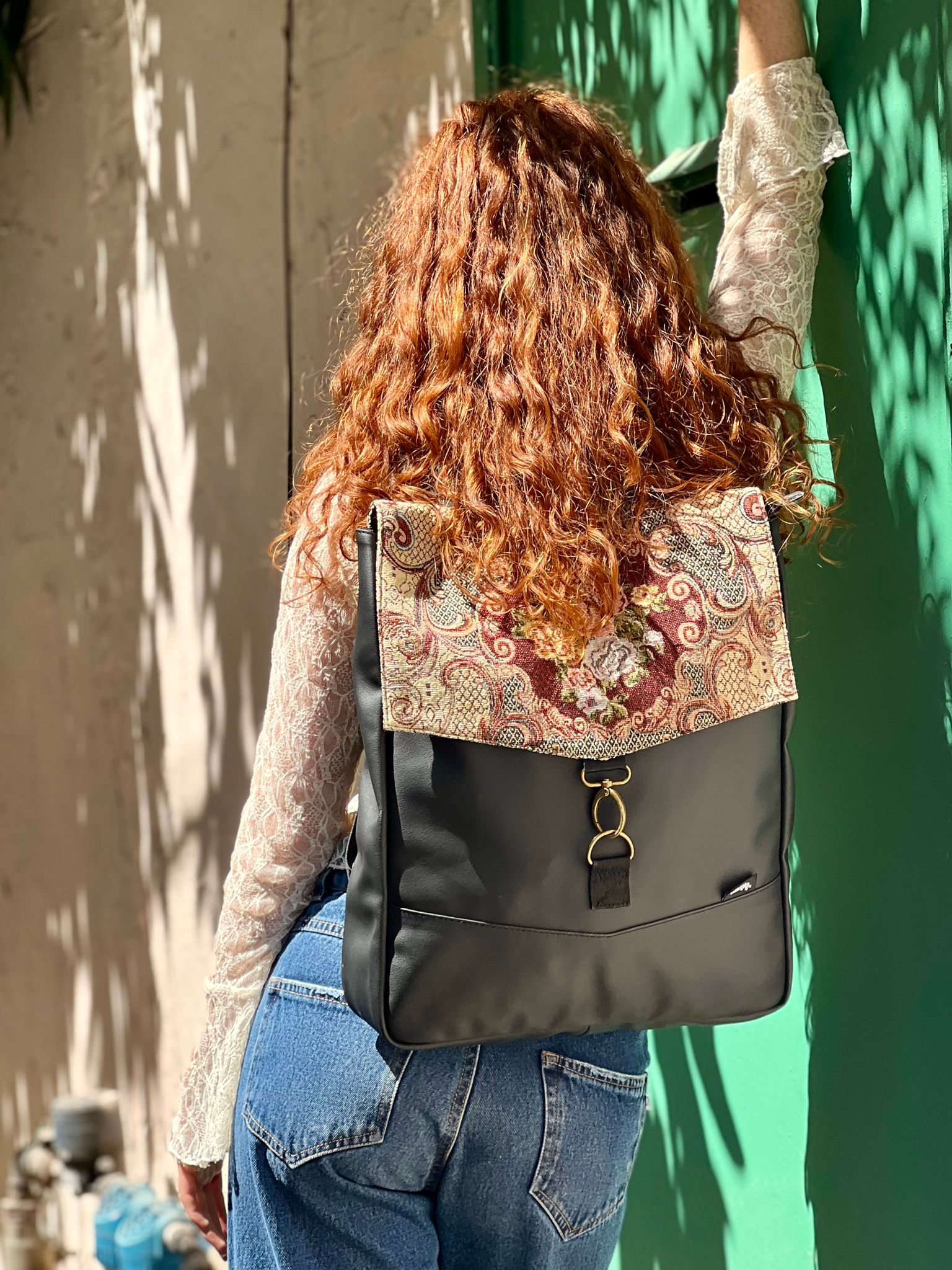 Large Moroccan Students Backpack