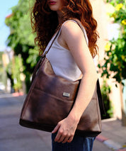 Retro Brown Renée Shoulder Bag