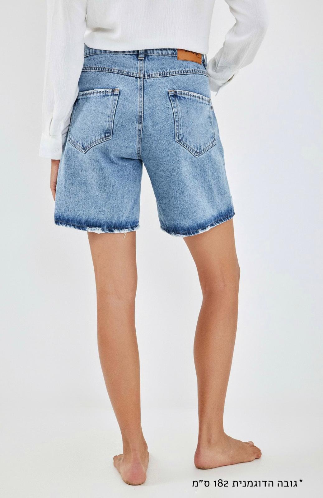 Chilla Denim Shorts – Light Blue