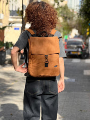 Medium Red with Texture Students Backpack