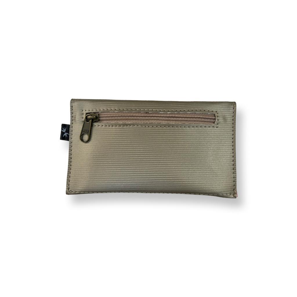 Metallic Champagne Enlarged Small Wallet