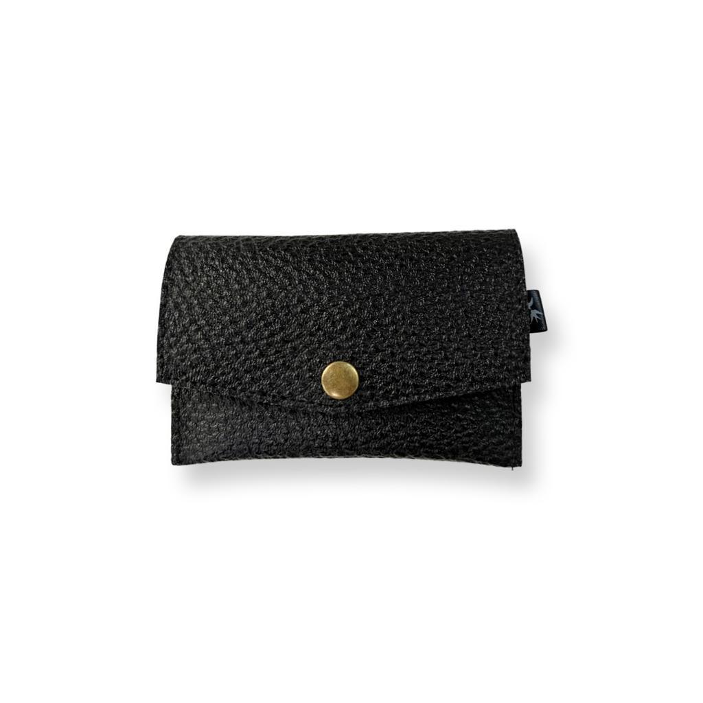 Black with Rough Texture Small Wallet