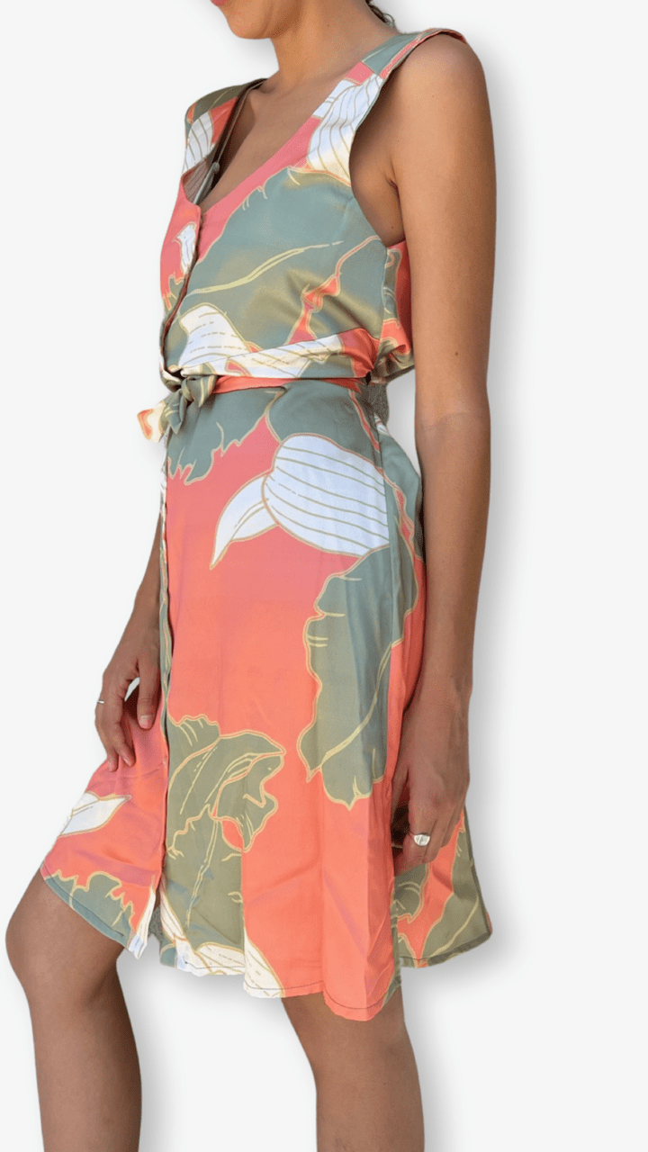 Rachel SPRING satin dress -