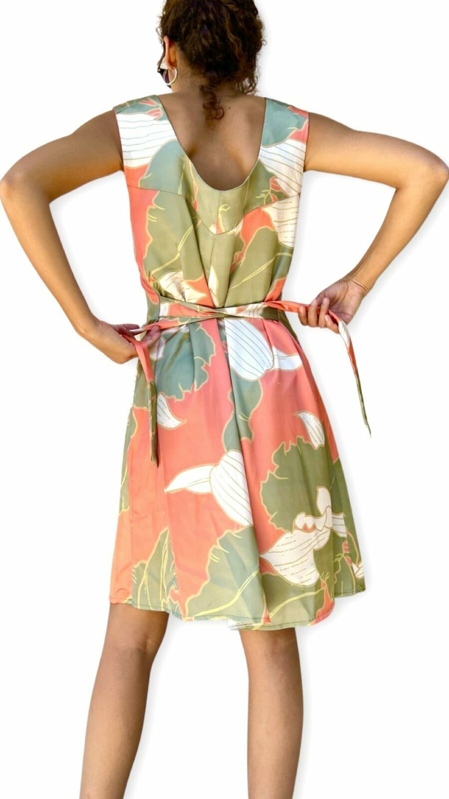 Rachel SPRING satin dress -