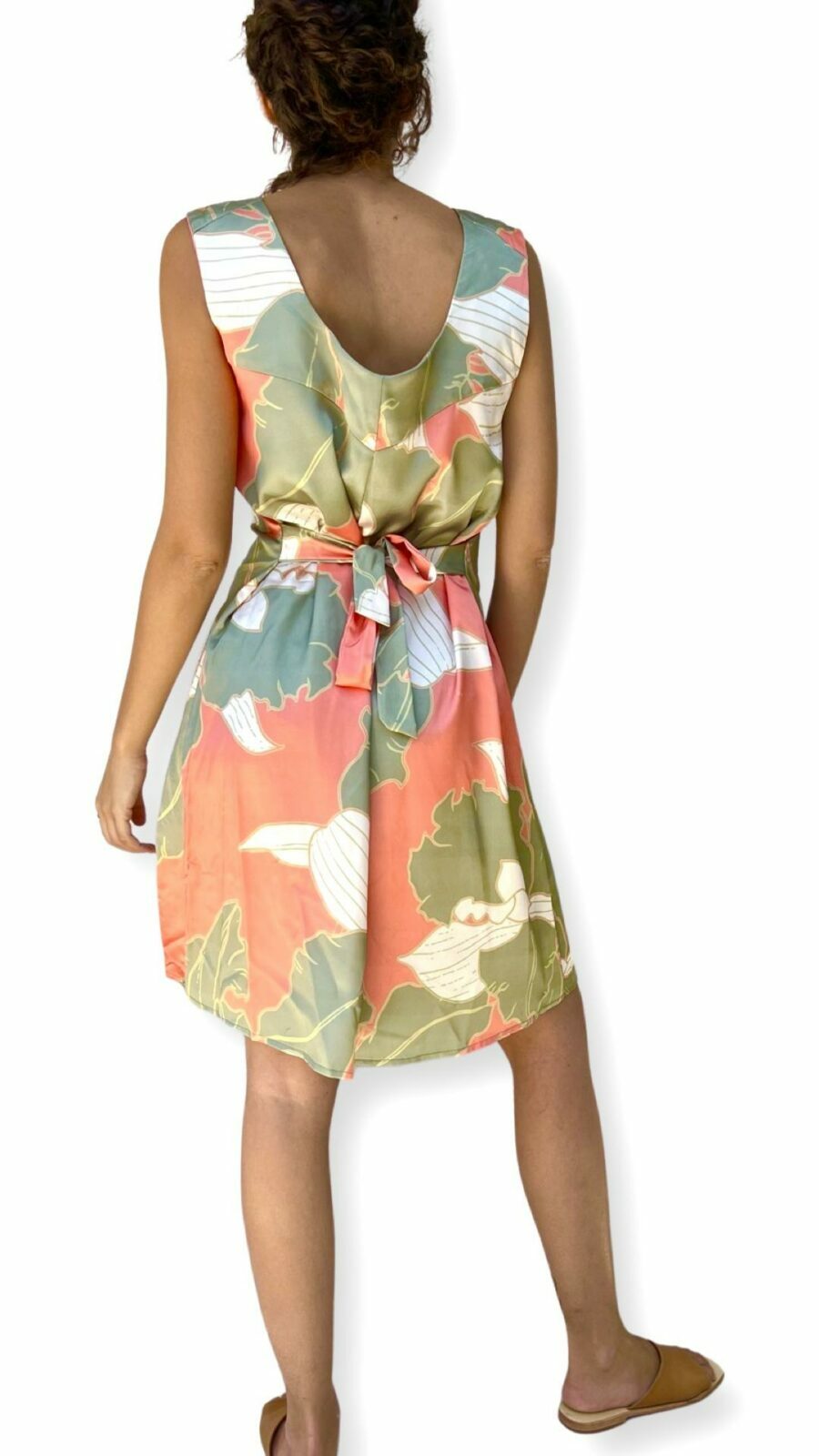 Rachel SPRING satin dress -