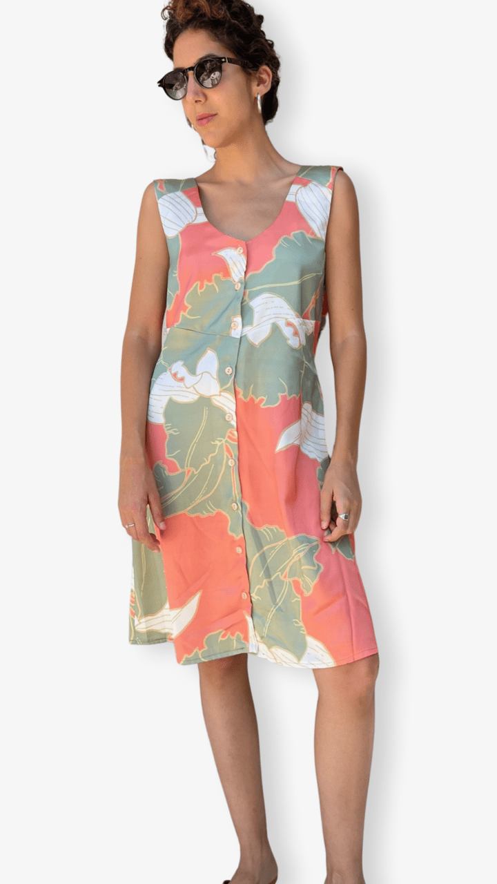 Rachel SPRING satin dress -