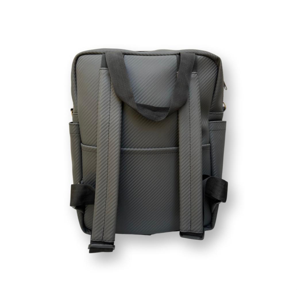 Black Texture Nacho Backpack
