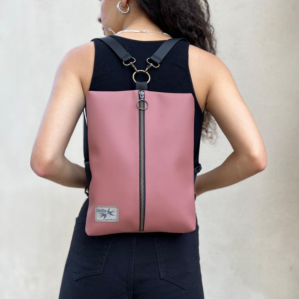 Pink Nubuck-like Noam Backpack