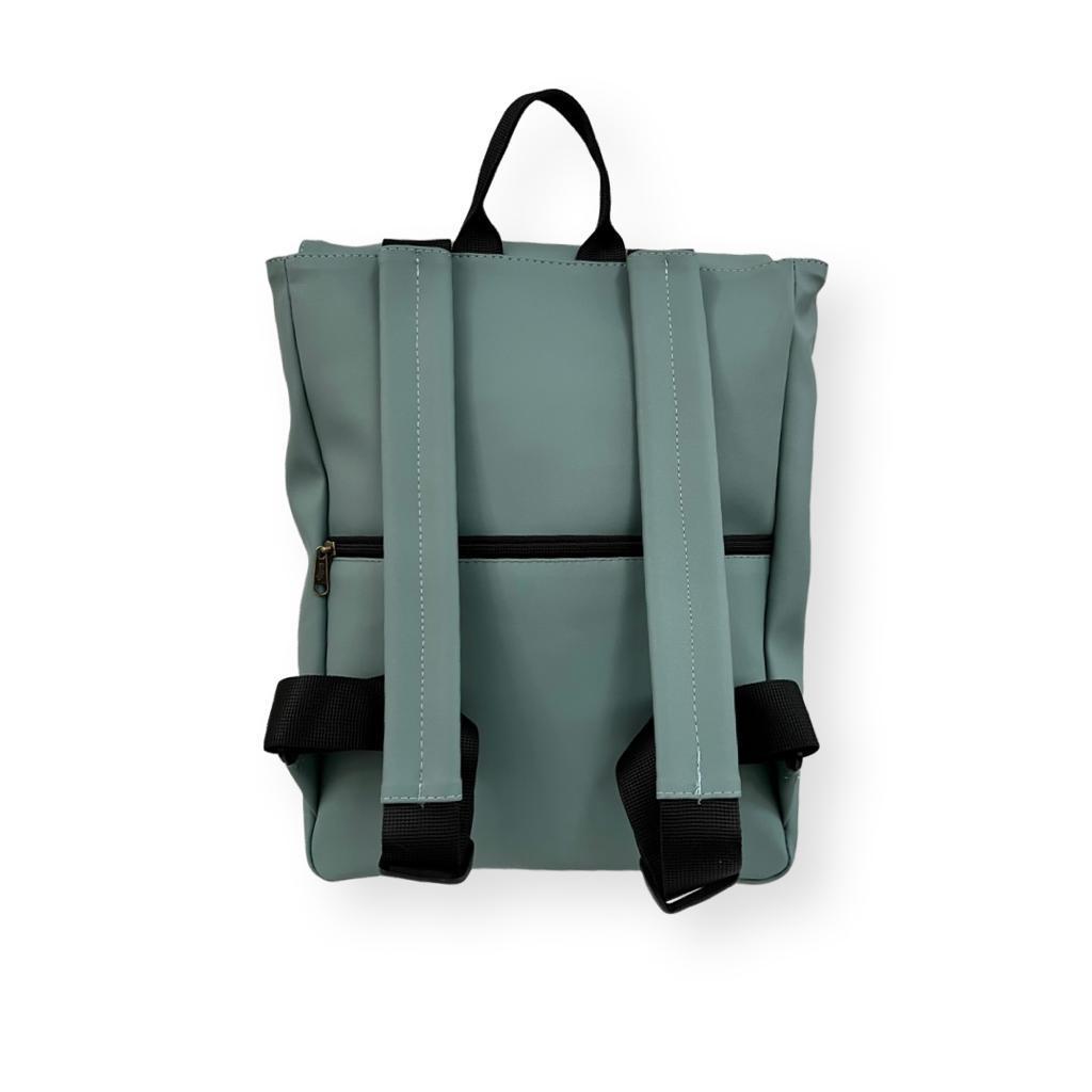 Pastel Green Mini Students Backpack - Chilla Vegan Bags